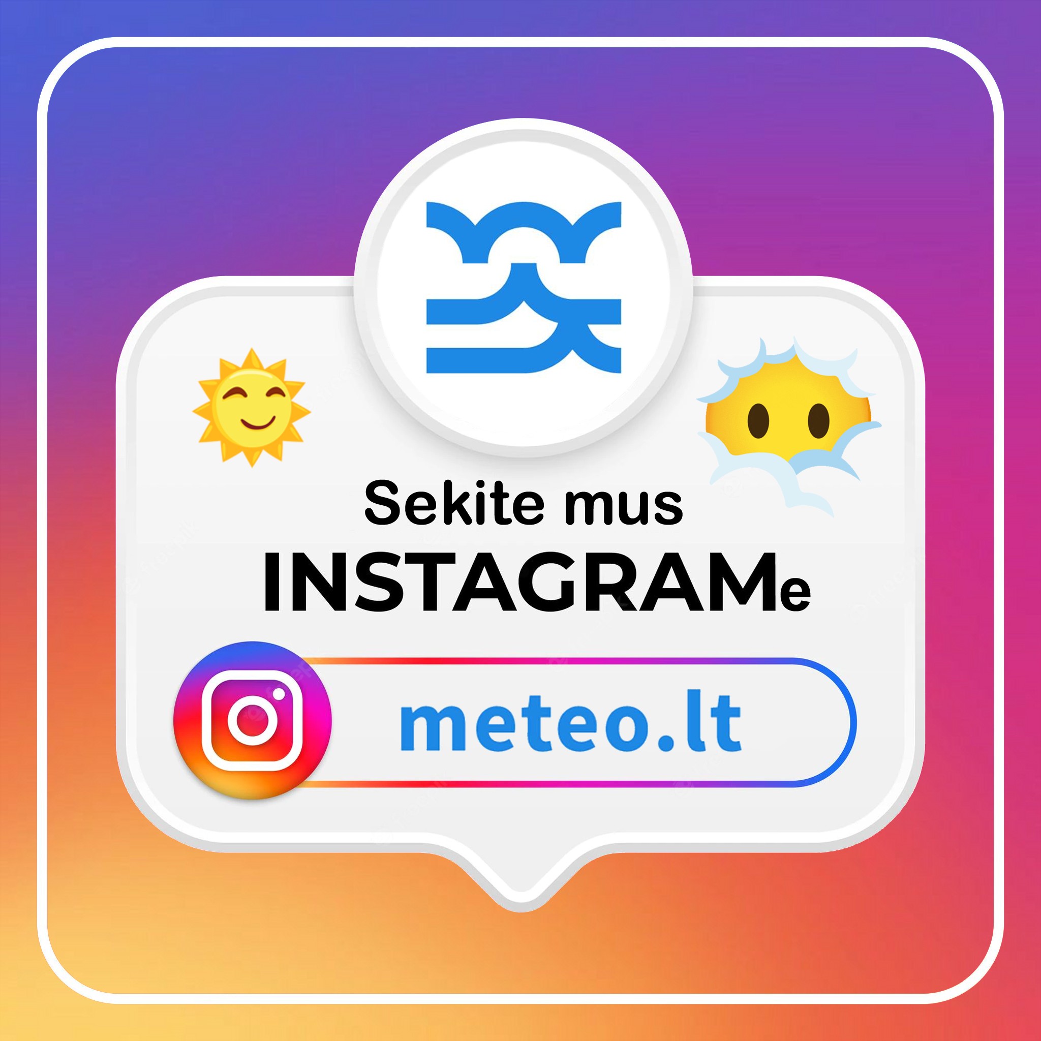 2024-05-17 | Kviečiame sekti meteo.lt paskyras socialiniuose tinkluose