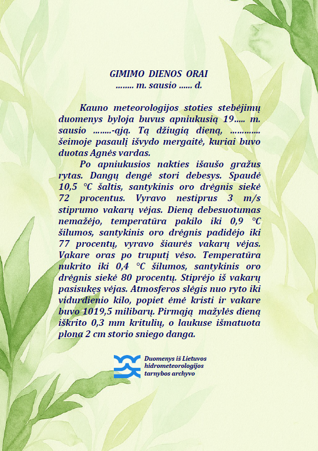 2025-12-18 | Kviečiame išbandyti hidrometeorologinės informacijos suteikimo savitarnos svetainę paslaugos.meteo.lt