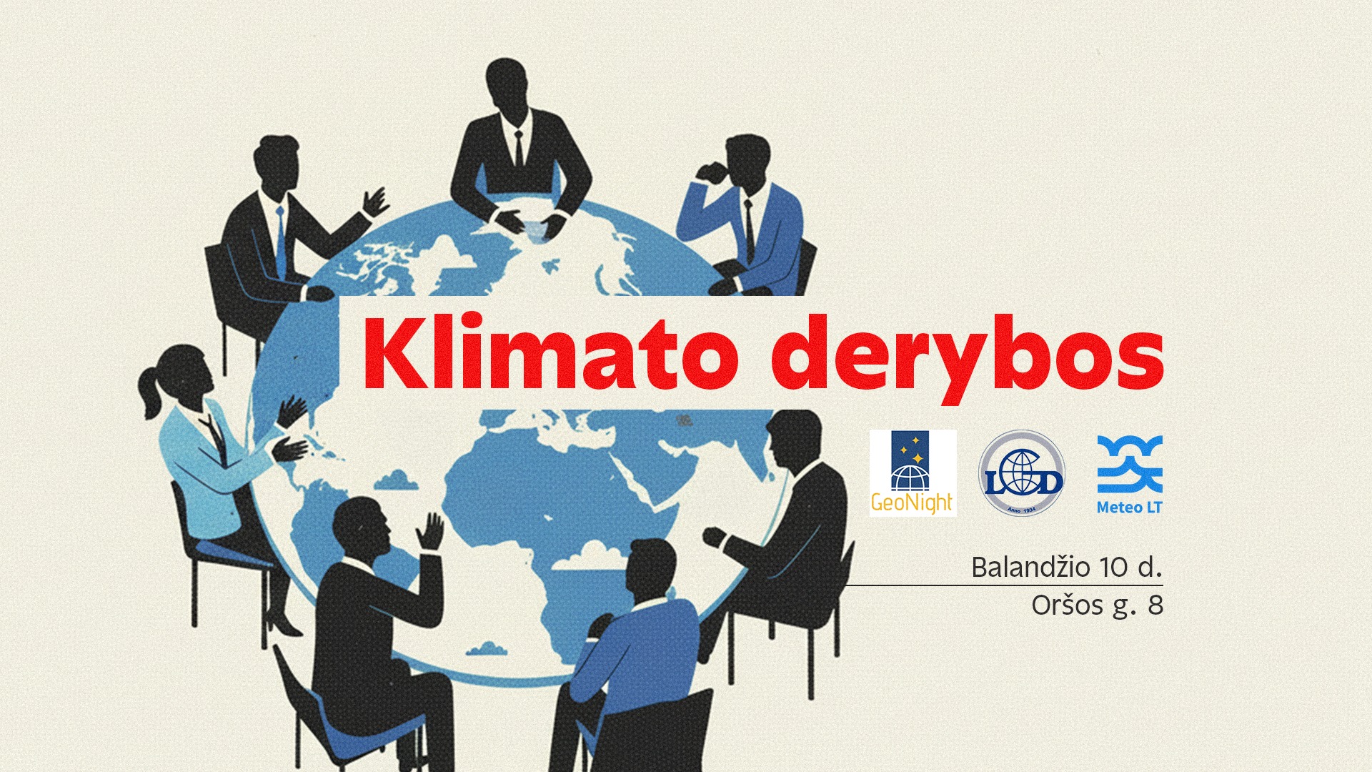 2026-04-01 | Kviečiame į edukaciją „Klimato derybos“
