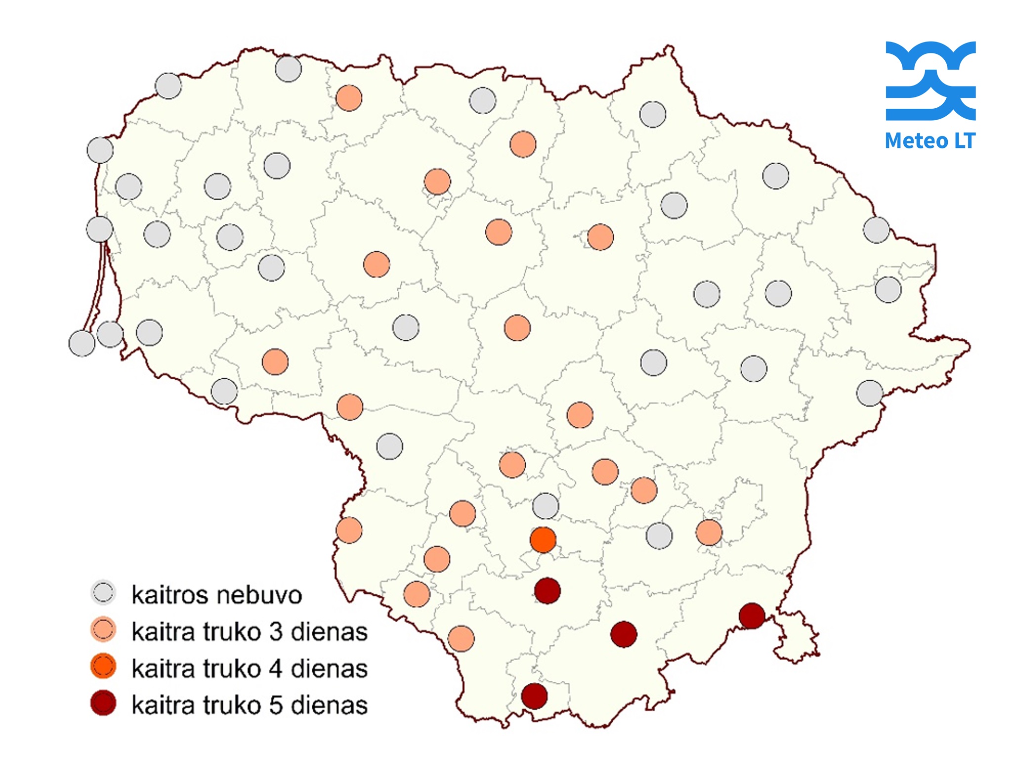 2026-07-03 | Pirmoji 2026 m. kaitra pažymėta rekordais